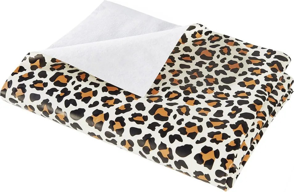 WATERPROOF Umývateľný obrus leopard 130 x 160 cm