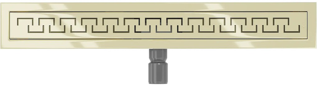 Mexen Flat M15 nerezový sprchový žľab  70 cm, zlatá, 1524070-15