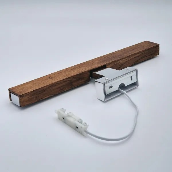 Brilagi-LED Kúpeľňové osvetlenie zrkadla WOODY MIRROR LED/8W/230V IP44 dub/chróm