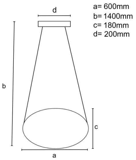 LED Stmievateľný luster na lanku LED/70W/230V 3000-6500K biela + diaľkové ovládanie
