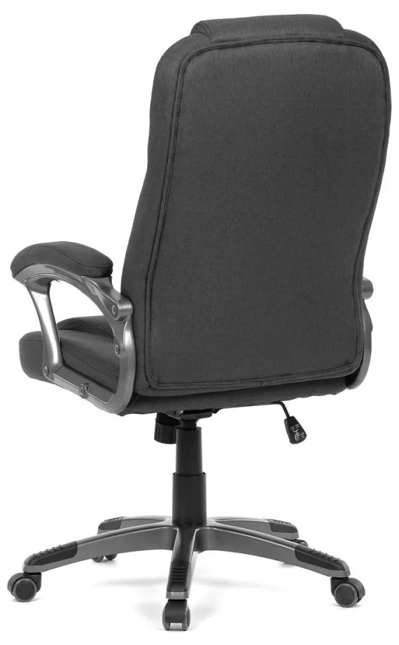 Kancelárske kreslo DEXTER — látka, sivá