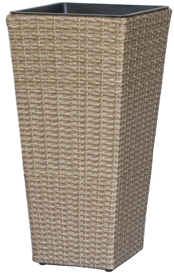 Kvetináč ratan 2459 L 70x35x35