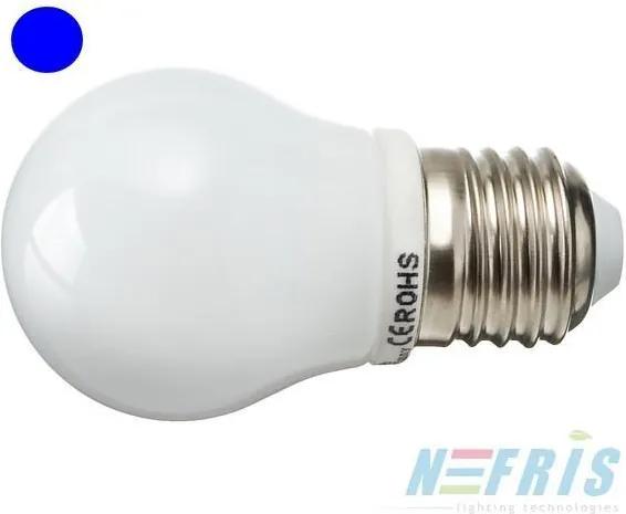 PremiumLED Modrá LED žiarovka 2.5W 8 SMD2835 E27
