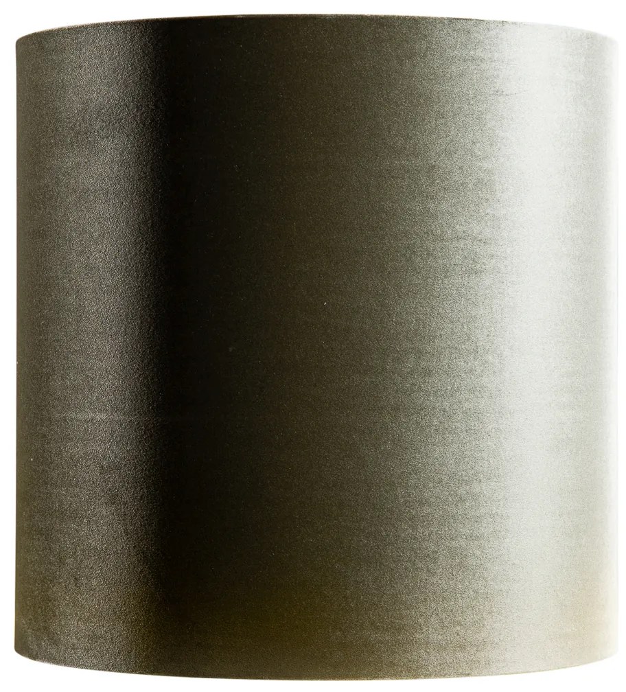 Zamatový tienidlo zelené so zlatým vnútorným 40/40/40