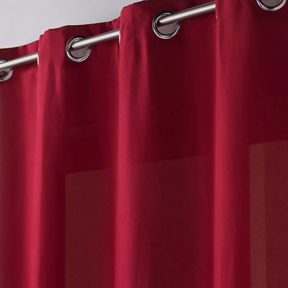 Vínový záves z mikrovlákna 140x260 cm Absolu – douceur d'intérieur