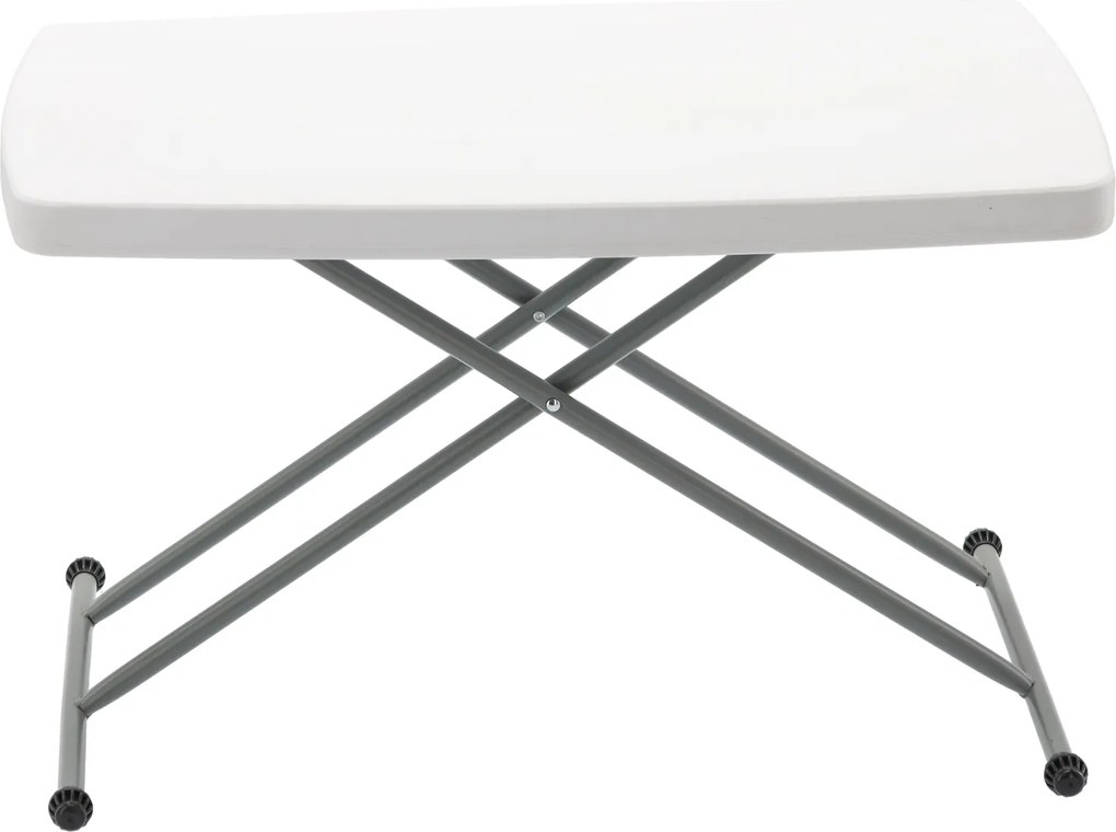 SKLADACÍ TURISTICKÝ/STRAVOVACÍ STÔL 76,5 x 49,5 x 36-71,5 CM NASTAVITEĽNÝ *9613