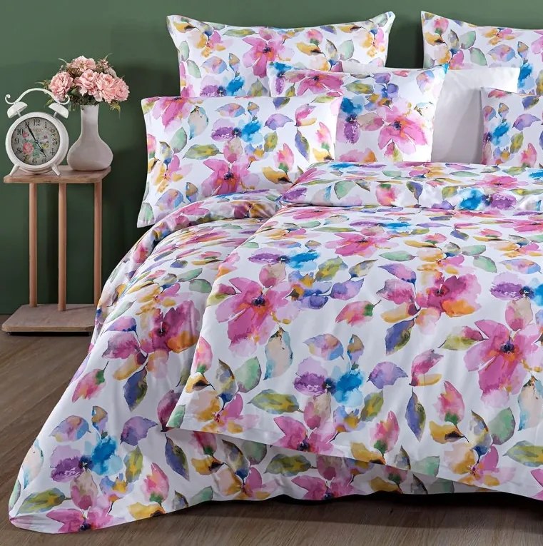 Saténové obliečky Vibrance 160x200/2x70x80 cm