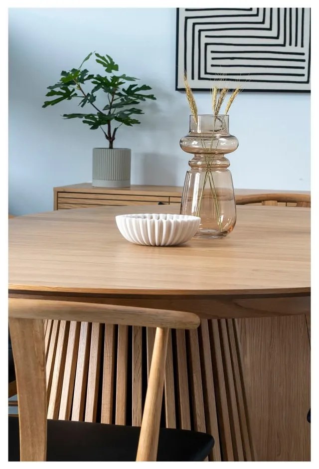 Svetlohnedá sklenená váza (výška 31 cm) – House Nordic