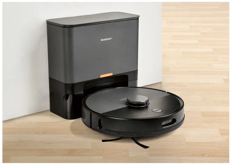 Silvercrest® Robotický vysávač so sacou stanicou SSR AA1 (100369928)