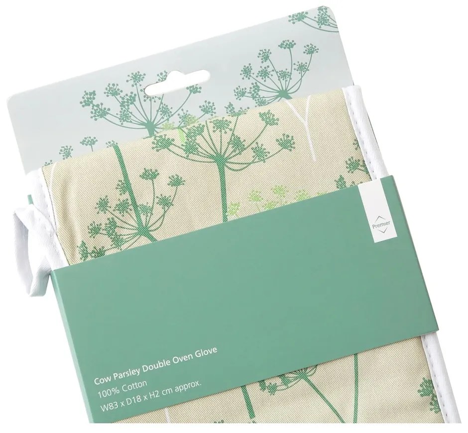 Dvojitá kuchynská chňapka Cow Parsley – Premier Housewares