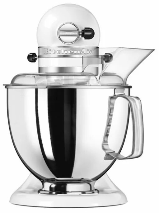 Kuchynský robot KitchenAid Artisan 4,8 l, biely, 5KSM175PSEWH