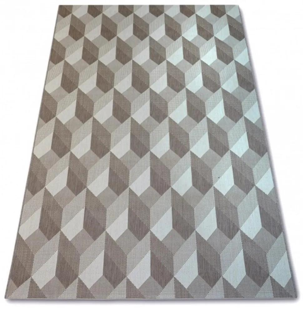 Kusový koberec Kvadrat béžový 200x290cm