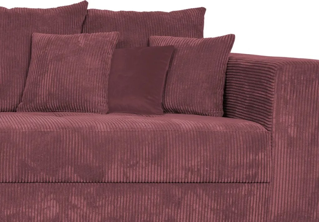 Pohovka Richard, tmavo ružová látka