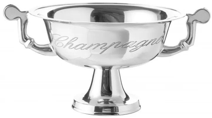 Champagne chladiaci box na víno 40 cm strieborný