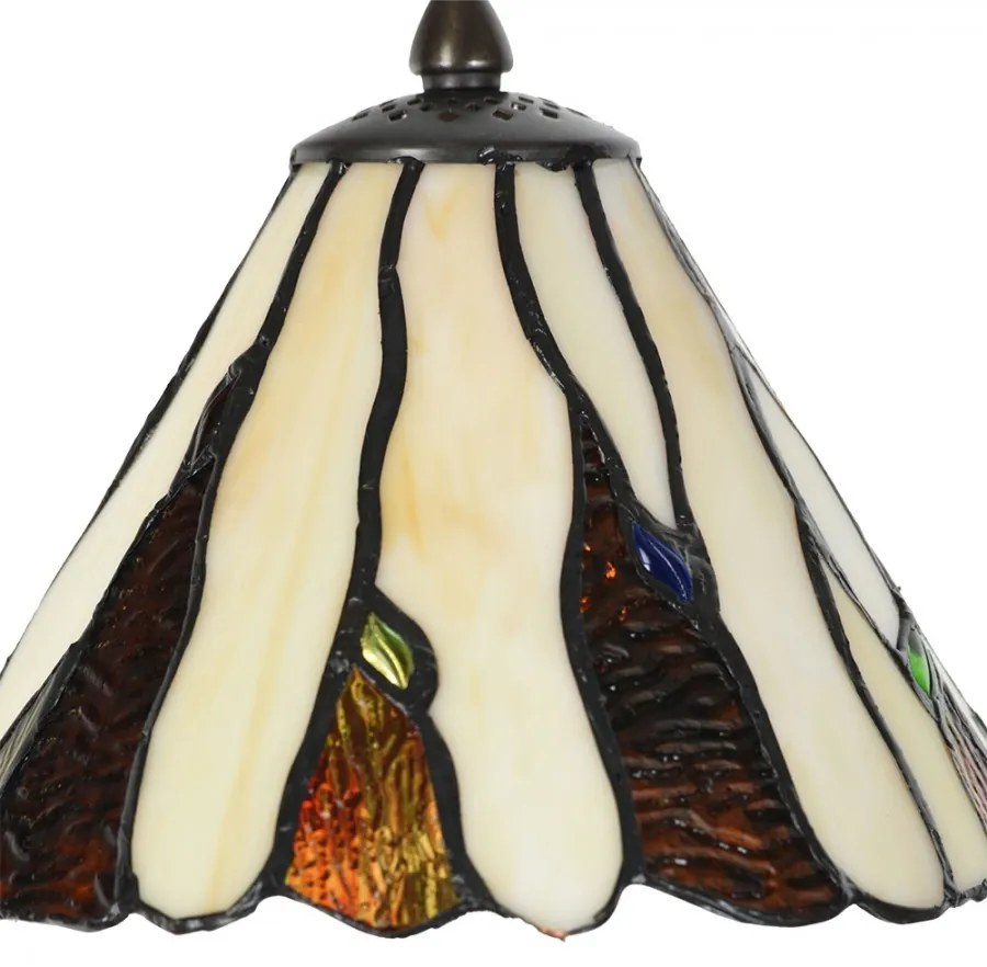 Tiffany vitrážová lampa IZAR Ø22*60