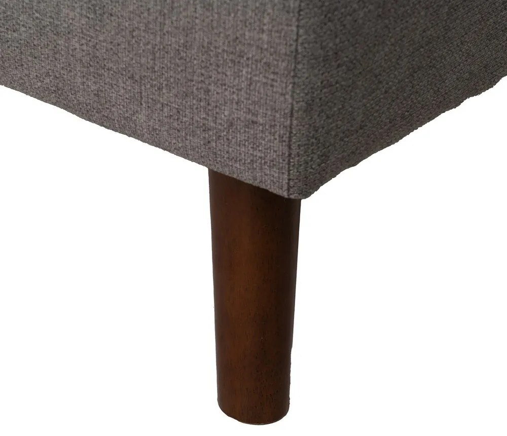 Sivá ženilková rozkladacia pohovka 181 cm – Ixia