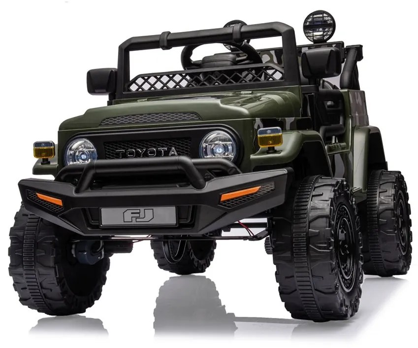 Elektrické autíčko Milly Mally Toyota FJ Cruiser Army