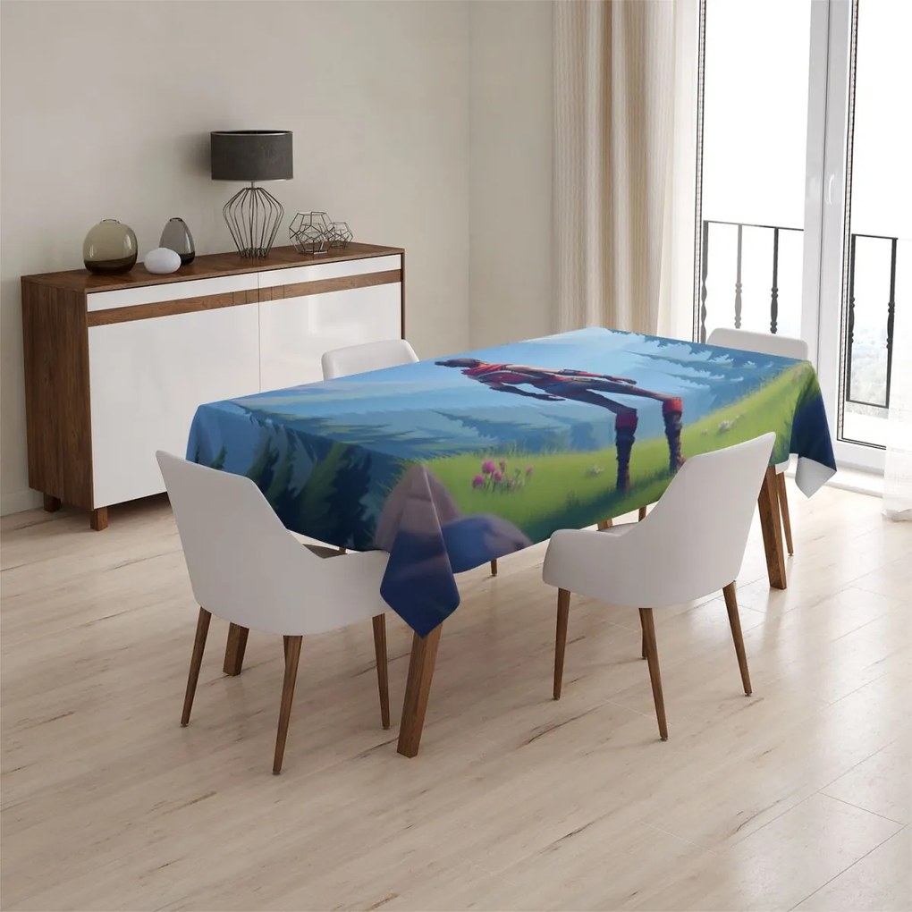 Sablio Obrus FORTNITE Horská krajina - 90x90 cm