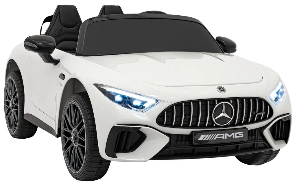 Elektrické autíčko Mercedes Benz AMG SL63 - biele