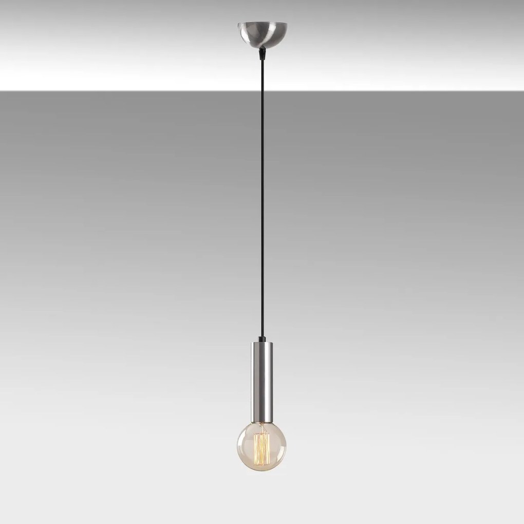 Závesné svietidlo Tempo III strieborné