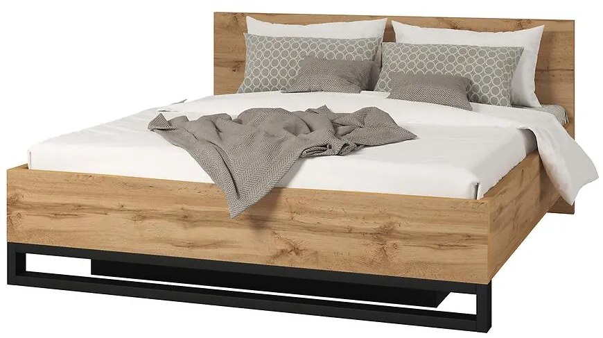 Posteľ 180/200 Halle S 52  Dub Wotan