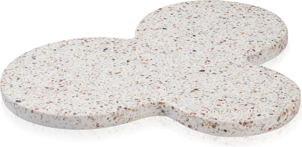 Dekoratívny podnos Humdakin Milan Terrazzo béžový