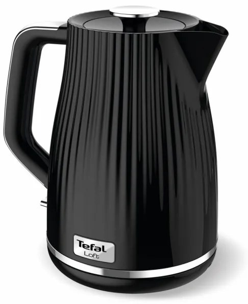 Tefal - Rýchlovarná kanvica LOFT 1,7 l 2400W/230V čierna