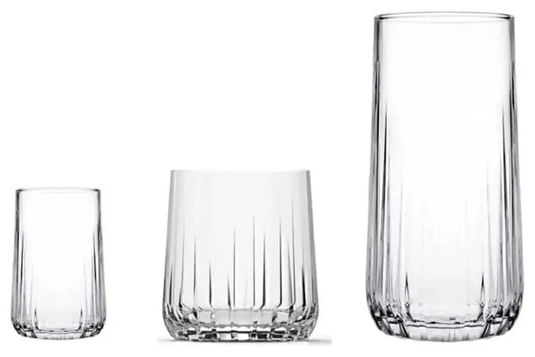 Poháre v súprave 18 ks Nova – Hermia