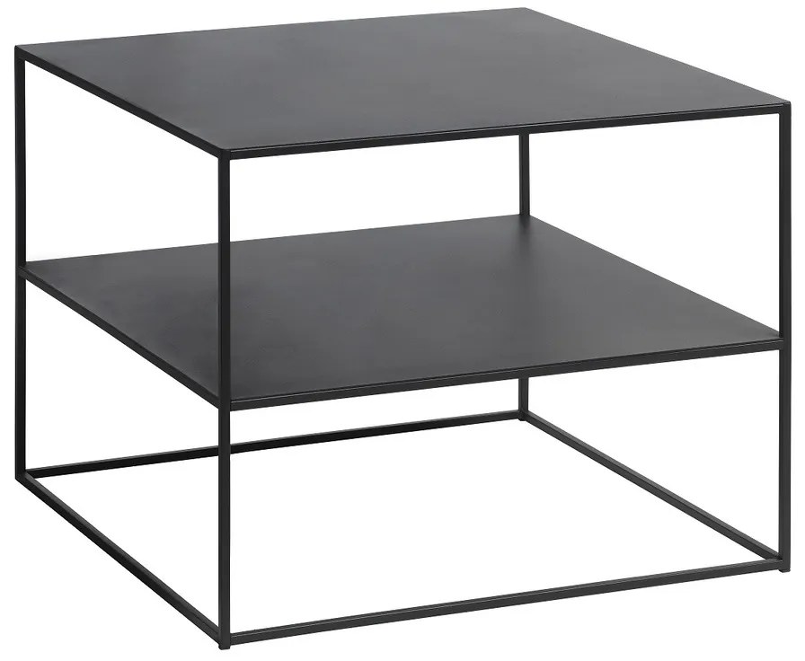 Dizajnový konferenčný stolík Kalean 65 cm čierny