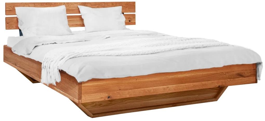 drevko Dubová manželská posteľ Tore II Rozmer postele: 160 x 200 cm