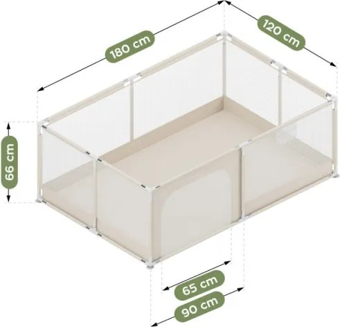 Detská ohrádka Cozy 22 béžová