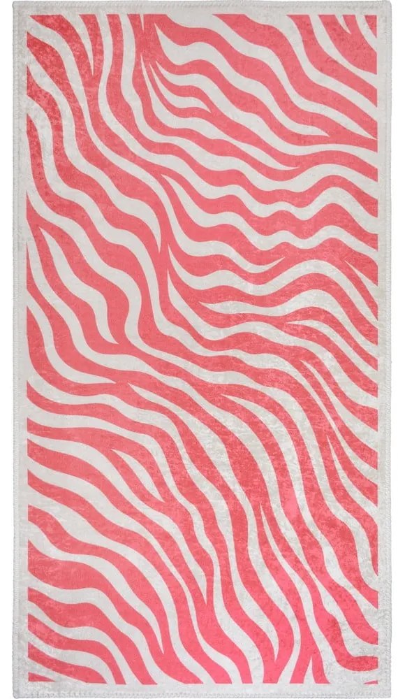 Ružový prateľný koberec 160x230 cm Red Zebra – Vitaus