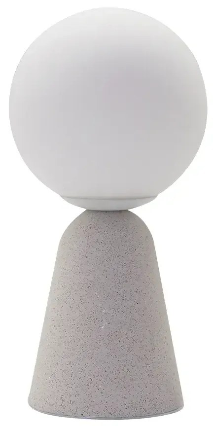 Dizajnová stolová lampa Newton B Table svetlosivá