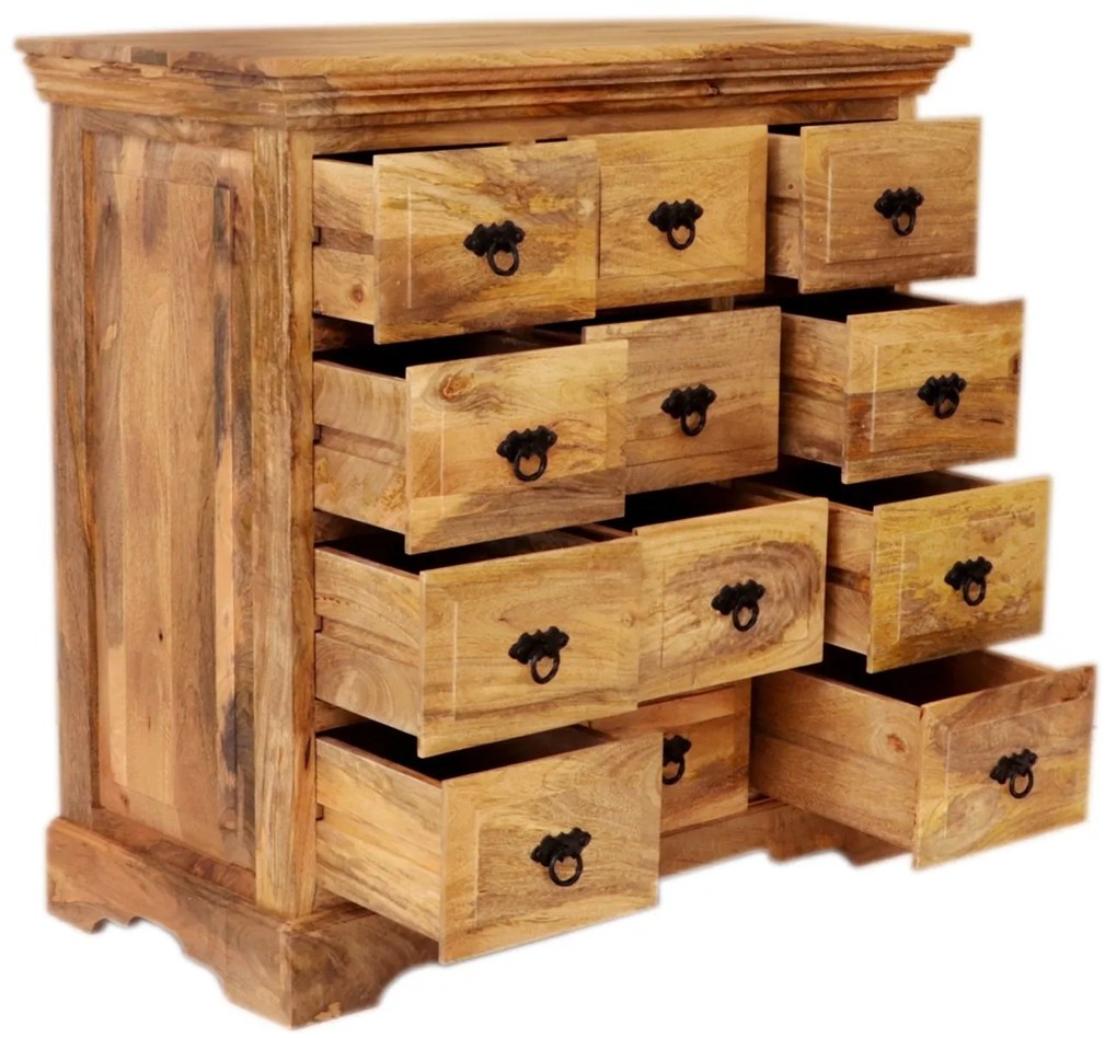 furniture-nabytek.cz - Komoda z masívneho dreva mango 90x90x45