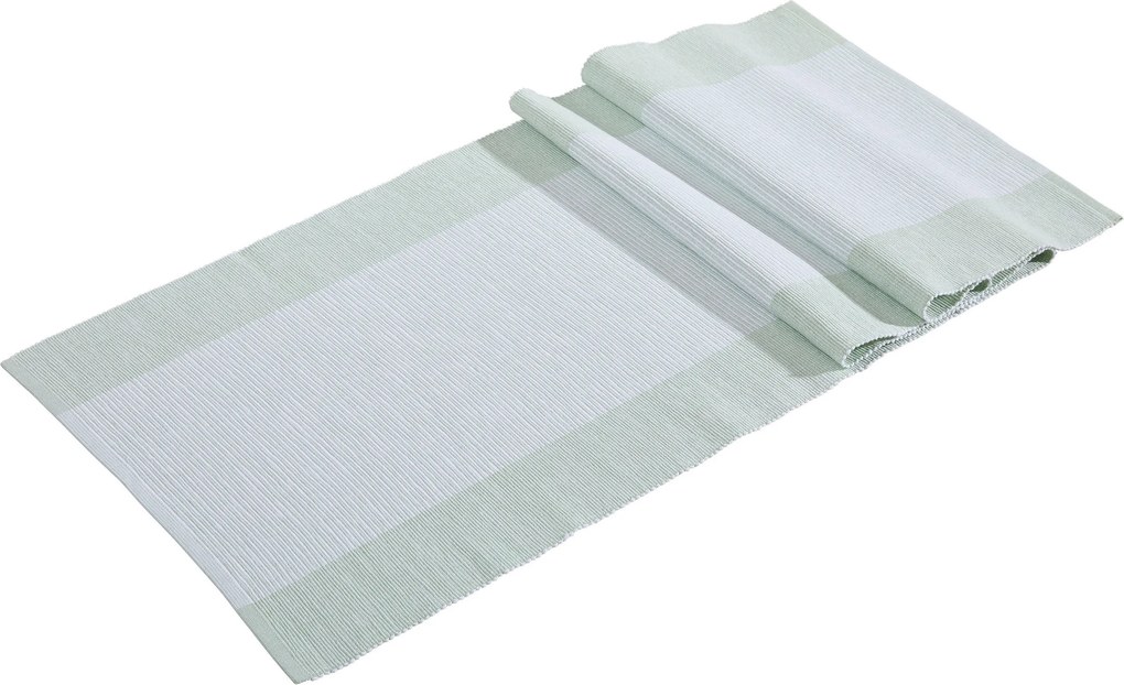 XXXLutz ÚZKY OBRUS, 40/140 cm, zelená Esposa - Textil do domácnosti - 004692025103