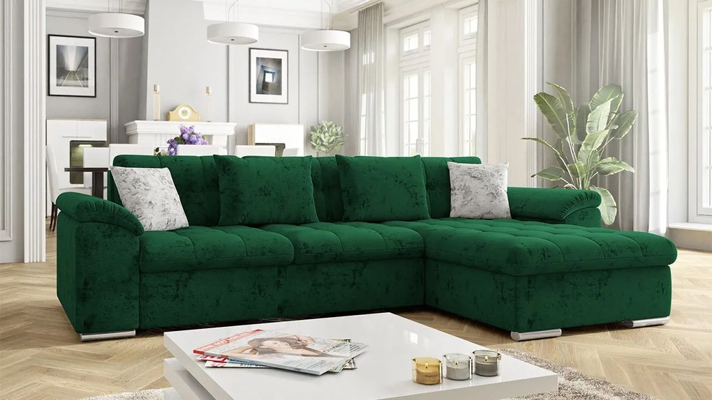 Rohová sedacia súprava Dino Premium, Dostupné poťahy: Corbett 82, Strana: ľavá