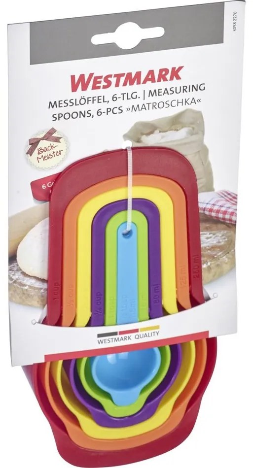 Westmark Sada odmeriek Matrioška, 6 ks