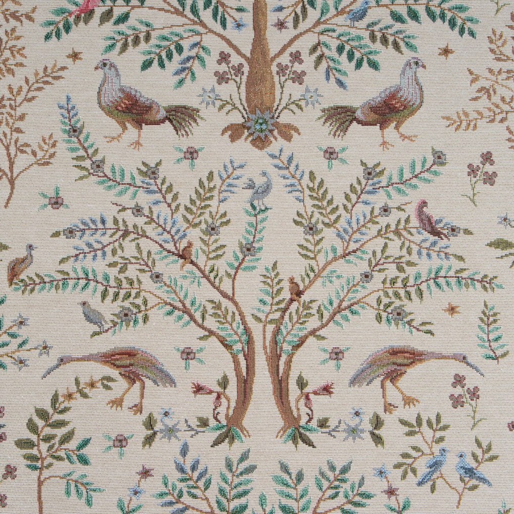 EUROFIRANY GOBELÍNOVÝ OBRUS NATURAL 140X180 CM VZOROVANÝ
