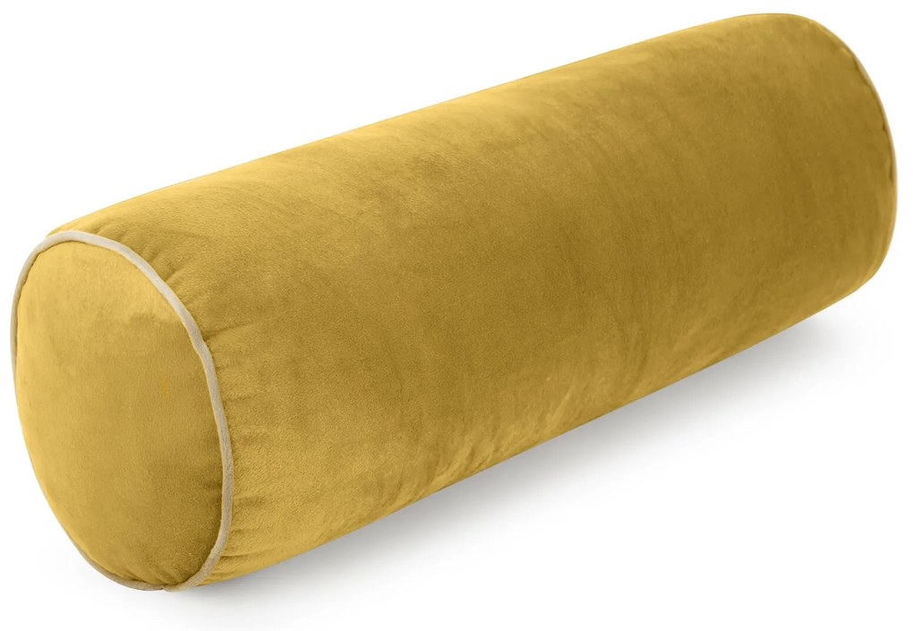 DEKORAČNÝ VANKÚŠ GAJA5 15X45 CM HORČICOVÁ