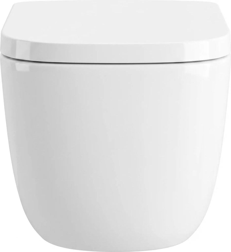 Rea Cubik Mini, závesná WC misa, tornado splachovanie, biela lesklá, REA-C6539