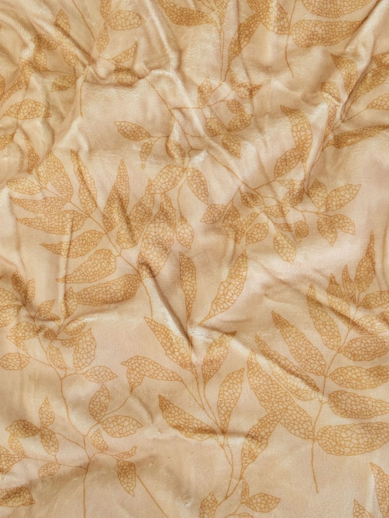 Obliečka na vankúš mikroplyš Digital 50 × 70 cm - Gabriela tmavo zelená