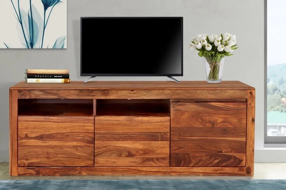furniture-nabytek.cz - TV stolík z masívu palisander140x60x45