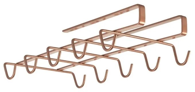 Závesný držiak na hrnčeky Metaltex v medenej farbe