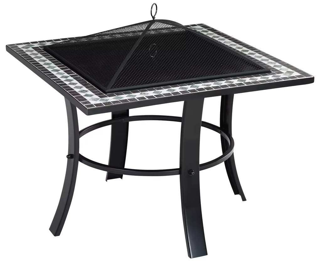 InternetovaZahrada Ohnisko Runedak 76x76 cm - mozaika