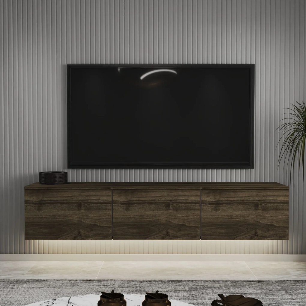 TV stolík/skrinka Neola (orech). Akcia -22%. Vlastná spoľahlivá doprava až k Vám domov. 1121633
