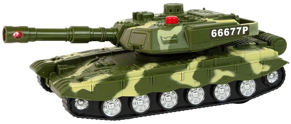 Lean Toys Vojenský tank – zvukové a svetelné efekty