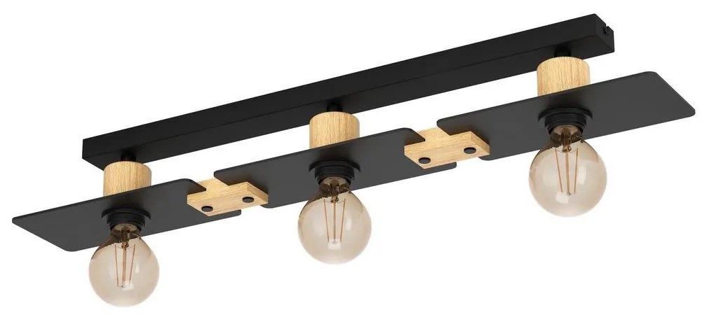 Eglo 43751 - Stropné svietidlo BRAMERTON 3xE27/40W/230V