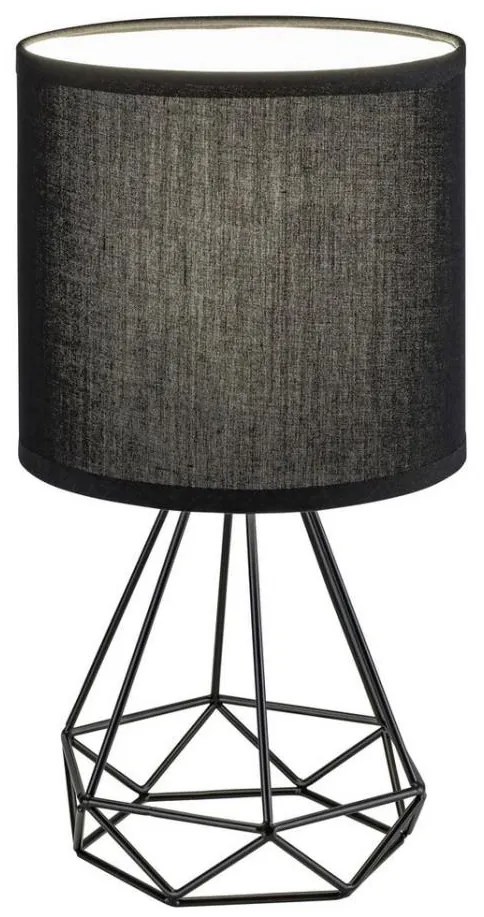 Rabalux - Stolná lampa 1xE14/40W/230V čierna