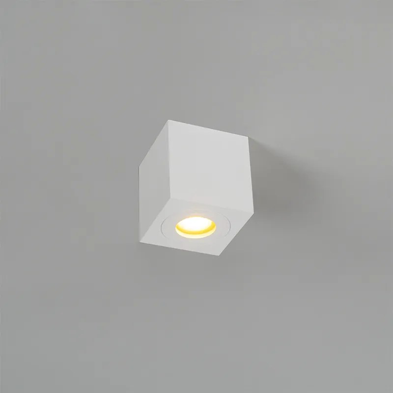 Moderné štvorcové kúpeľňové bodové svetlo biele - Capa