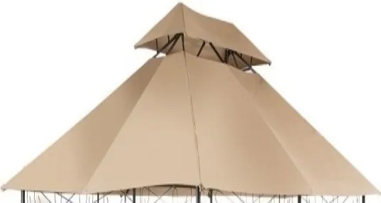 Náhradná strešná plachta k altánku Deu TOPAS 4x3m piesková 190g/m